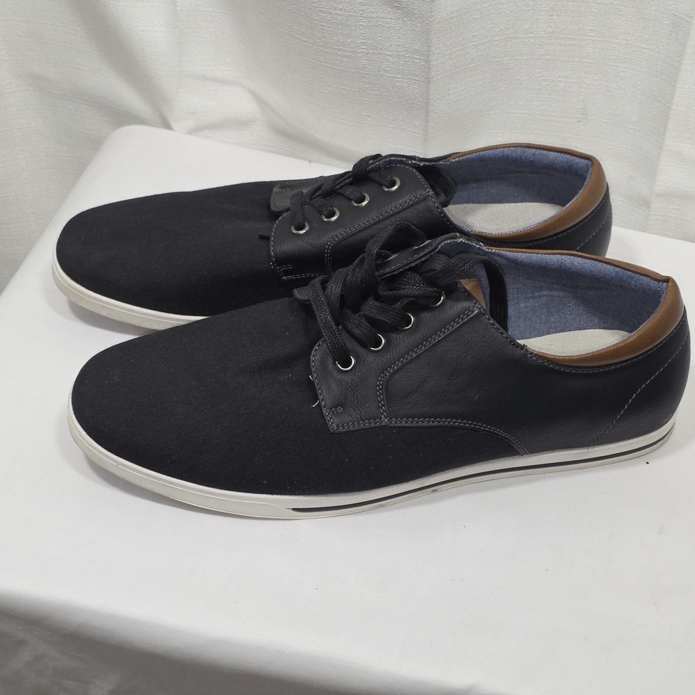 Bruno Marc Sneakers Mens 10.5 Rivera Black Lace Up Oxford  Lightweight